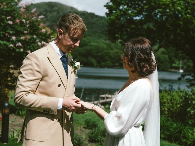 Dale and Jade&apos;s Wedding in Lake District , Cumbria 105