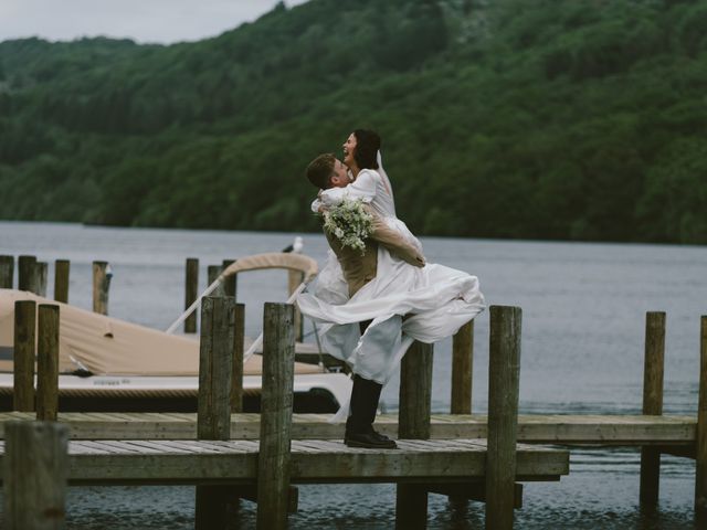 Dale and Jade's Wedding in Lake District , Cumbria 308