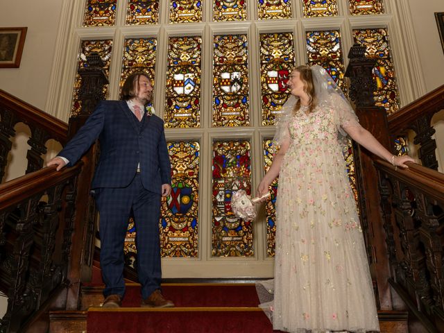 Guy and Sarah's Wedding in Quorn, Leicestershire 14