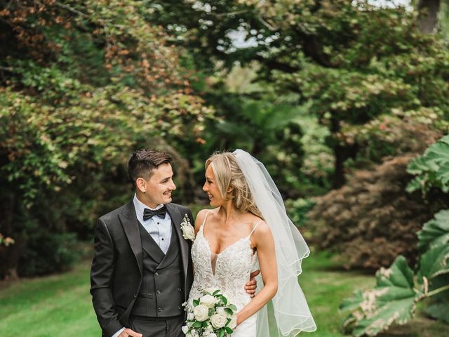 Tommy and Rachel's Wedding in Yateley, Hampshire 6
