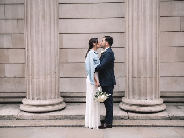 Sam and Kara&apos;s Wedding in City of London, East Central London 18