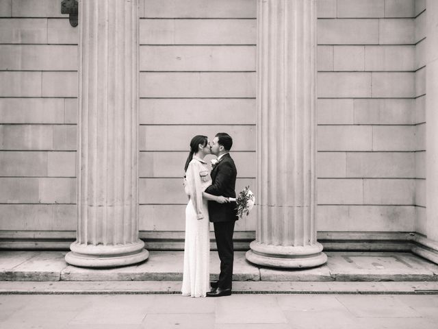 Sam and Kara&apos;s Wedding in City of London, East Central London 20