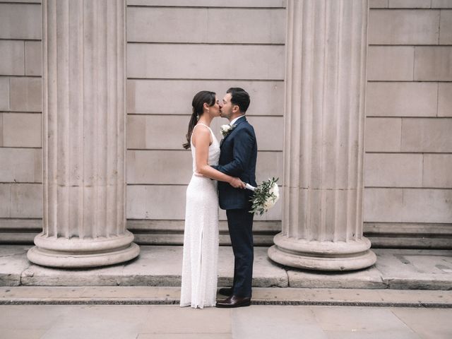Sam and Kara&apos;s Wedding in City of London, East Central London 22