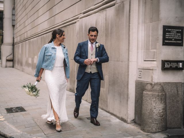 Sam and Kara&apos;s Wedding in City of London, East Central London 30