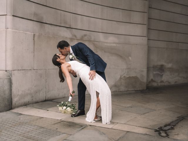 Sam and Kara&apos;s Wedding in City of London, East Central London 35
