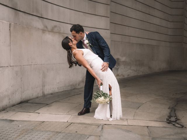 Sam and Kara&apos;s Wedding in City of London, East Central London 39