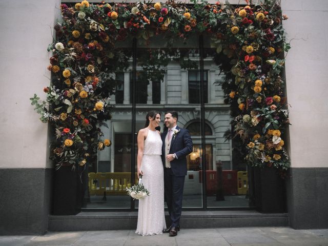 Sam and Kara&apos;s Wedding in City of London, East Central London 44