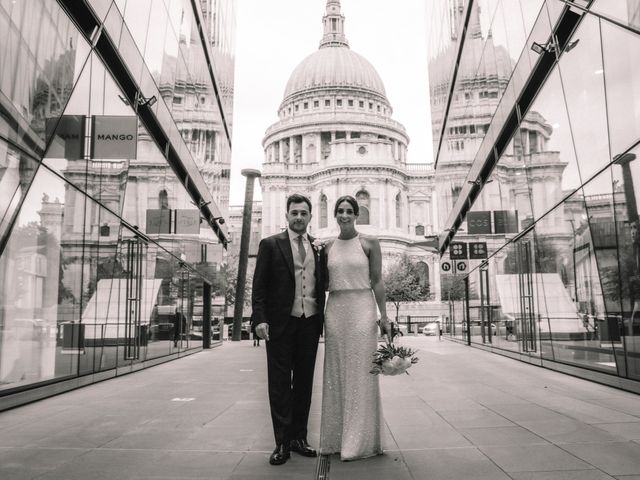 Sam and Kara&apos;s Wedding in City of London, East Central London 46