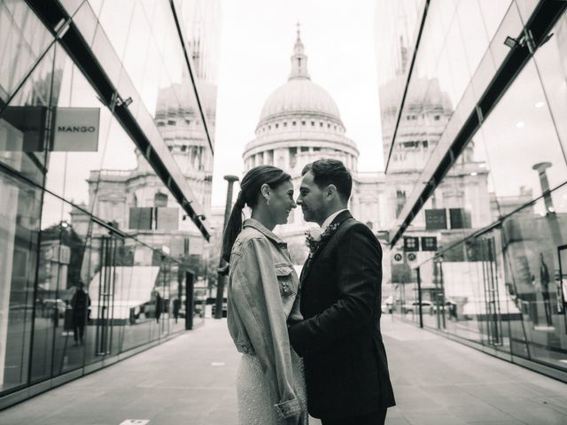 Sam and Kara&apos;s Wedding in City of London, East Central London 48
