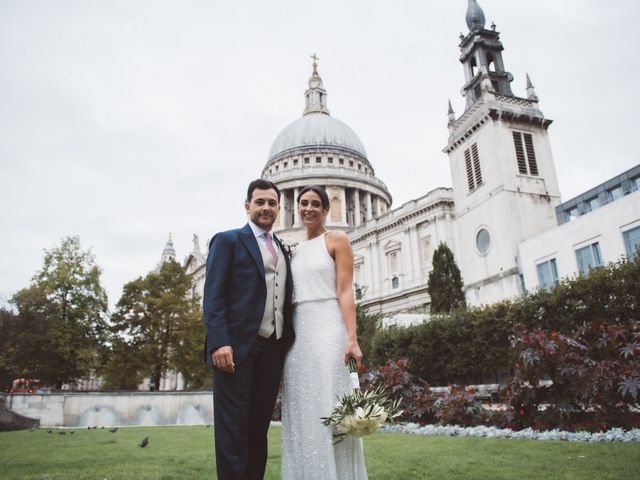 Sam and Kara&apos;s Wedding in City of London, East Central London 50