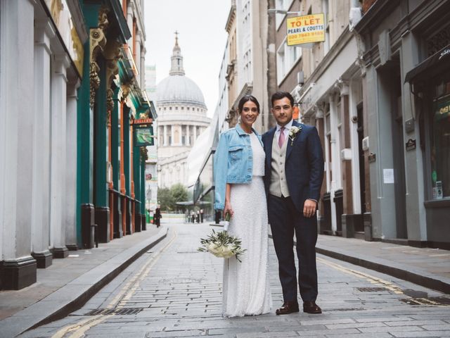 Sam and Kara&apos;s Wedding in City of London, East Central London 54