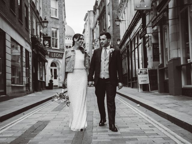 Sam and Kara&apos;s Wedding in City of London, East Central London 57