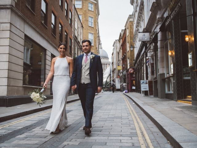 Sam and Kara&apos;s Wedding in City of London, East Central London 59