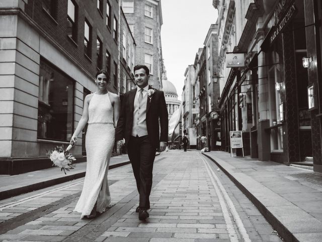 Sam and Kara&apos;s Wedding in City of London, East Central London 60
