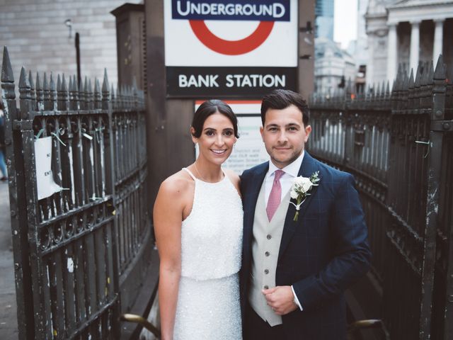 Sam and Kara&apos;s Wedding in City of London, East Central London 61