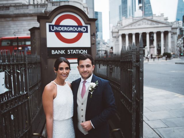 Sam and Kara&apos;s Wedding in City of London, East Central London 63