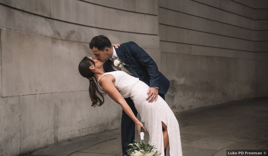 Sam and Kara's Wedding in City of London, East Central London