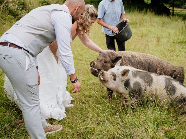 Nick and Toni&apos;s Wedding in Liskeard, Cornwall 67