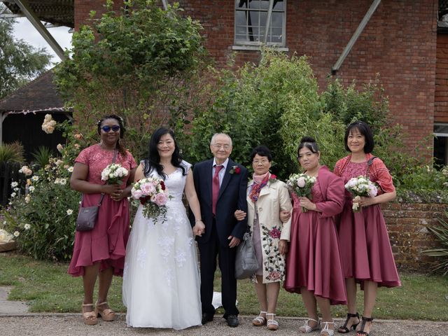 Guy and Lea&apos;s Wedding in Willesborough, Kent 18