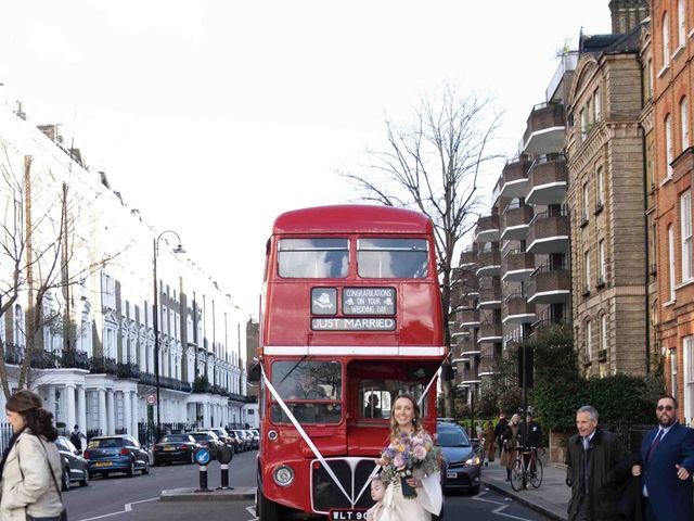 Chris and Beth&apos;s Wedding in Kensington &amp; Chelsea, West London 52