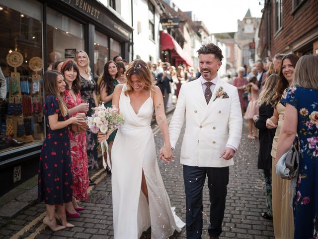 Tom and Amy's Wedding in Rye, East Sussex 28