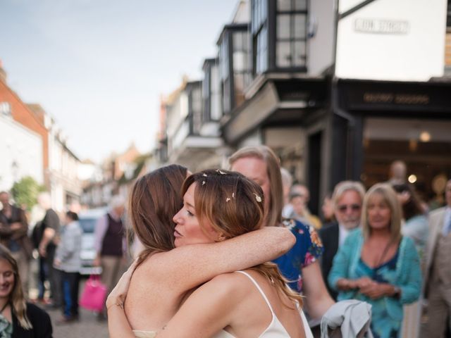 Tom and Amy's Wedding in Rye, East Sussex 30