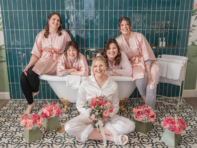 Clare and Alex's Wedding in Burnham, Buckinghamshire 6