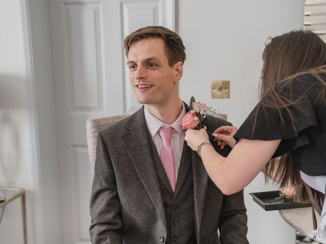 Clare and Alex's Wedding in Burnham, Buckinghamshire 9