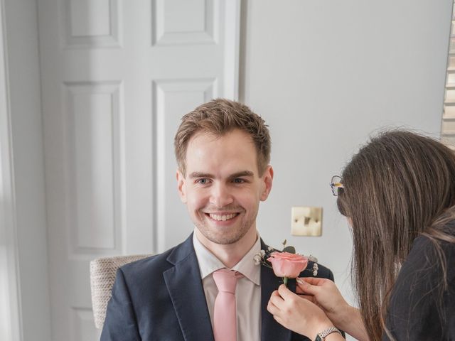 Clare and Alex's Wedding in Burnham, Buckinghamshire 10