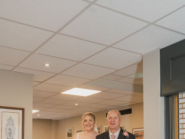 Clare and Alex's Wedding in Burnham, Buckinghamshire 14