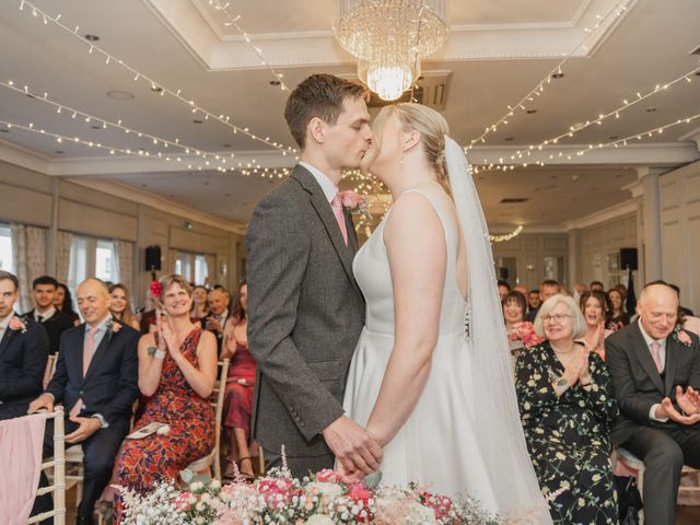 Clare and Alex's Wedding in Burnham, Buckinghamshire 18
