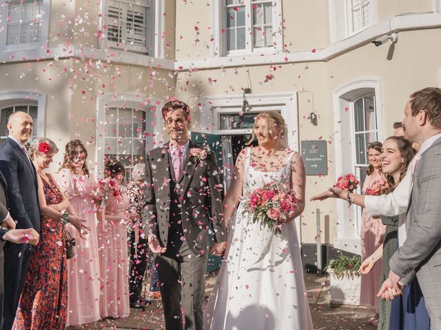 Clare and Alex's Wedding in Burnham, Buckinghamshire 21