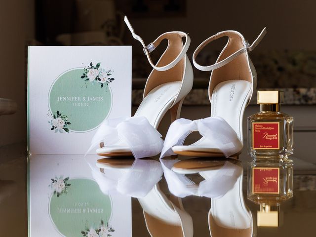 Jimmy and Jen&apos;s Wedding in Knutsford, Cheshire 8