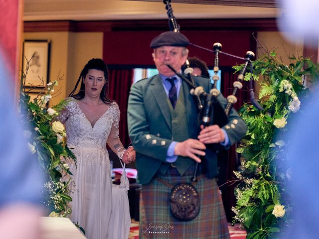 Rowan Drever-Currie and Sam Currie&apos;s Wedding in Culloden Inverness, Inverness 30