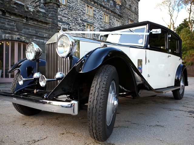 Carl and Alexandra&apos;s Wedding in Penrhyndeudreath, Gwynedd 11