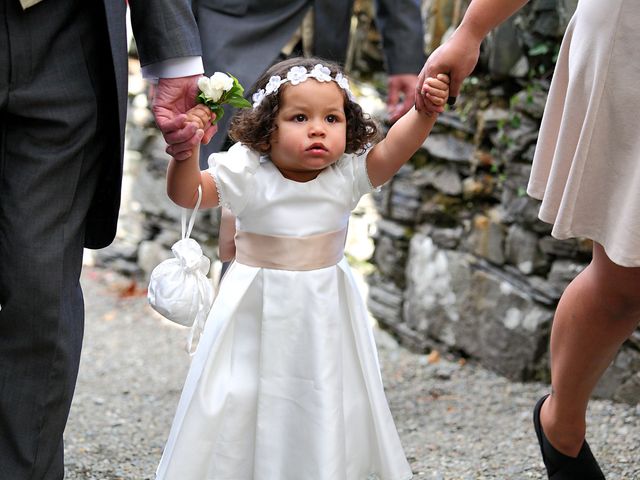 Carl and Alexandra&apos;s Wedding in Penrhyndeudreath, Gwynedd 14