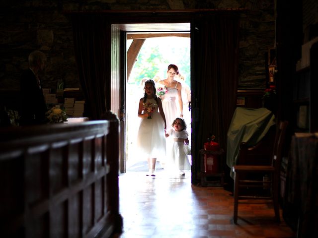 Carl and Alexandra&apos;s Wedding in Penrhyndeudreath, Gwynedd 25