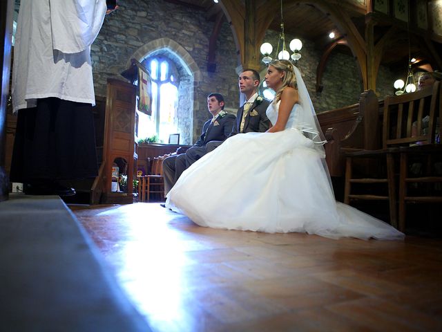 Carl and Alexandra&apos;s Wedding in Penrhyndeudreath, Gwynedd 26