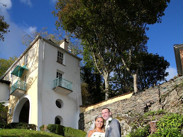 Carl and Alexandra&apos;s Wedding in Penrhyndeudreath, Gwynedd 32