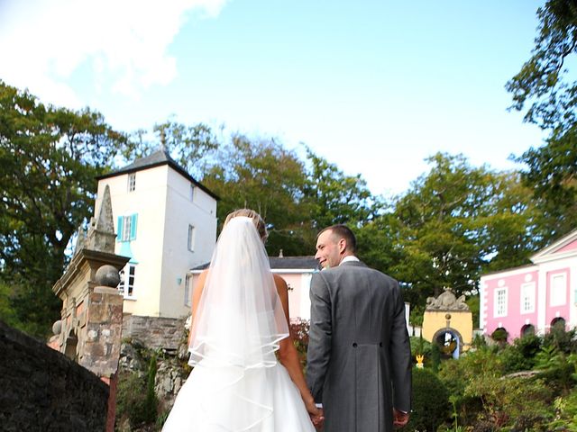 Carl and Alexandra&apos;s Wedding in Penrhyndeudreath, Gwynedd 34