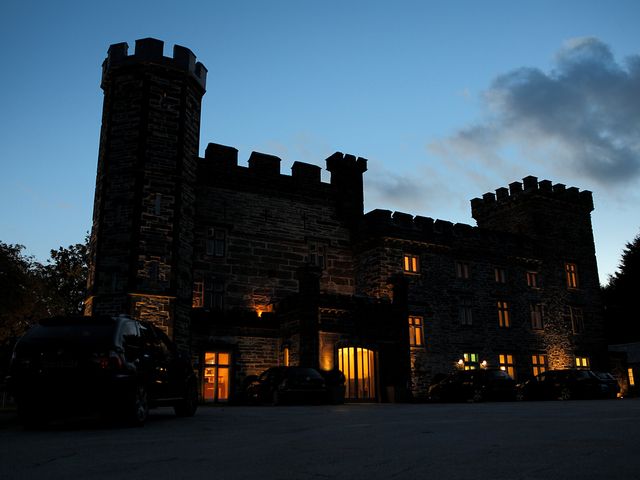 Carl and Alexandra&apos;s Wedding in Penrhyndeudreath, Gwynedd 43