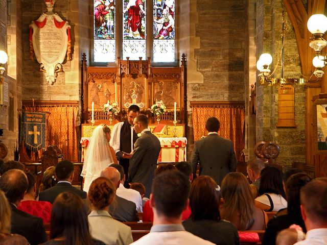 Carl and Alexandra&apos;s Wedding in Penrhyndeudreath, Gwynedd 54