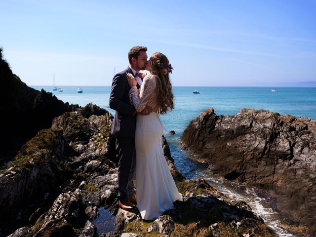 Ant and Jess&apos;s Wedding in Polhawn, Cornwall 52