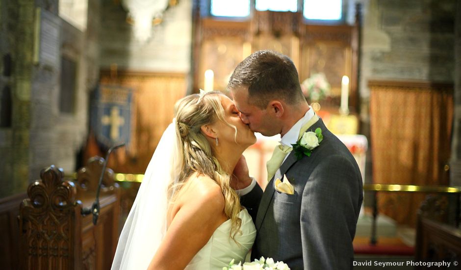 Carl and Alexandra's Wedding in Penrhyndeudreath, Gwynedd