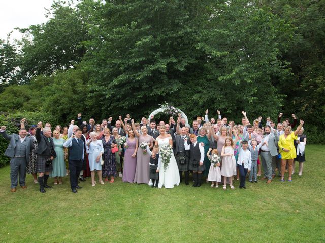 Kev and Mandy's Wedding in Fife , Fife &amp; Angus 22