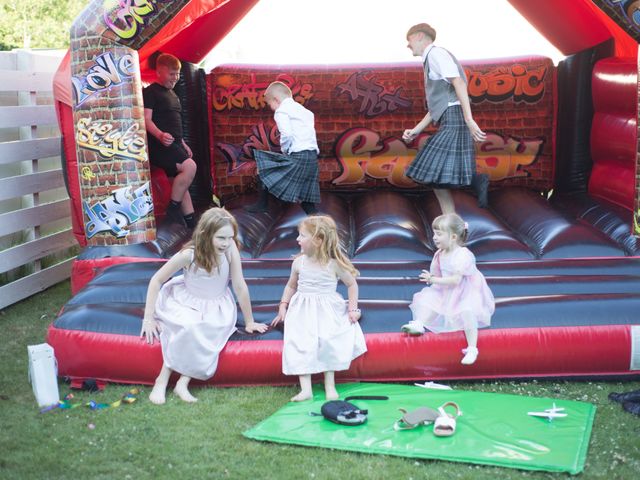 Kev and Mandy's Wedding in Fife , Fife &amp; Angus 26