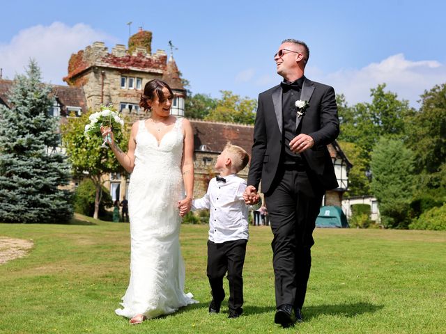 Adam and Lucy's Wedding in Sharpthorne, West Sussex 11