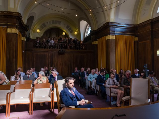 Emel and Oliver's Wedding in London - East, East London 27