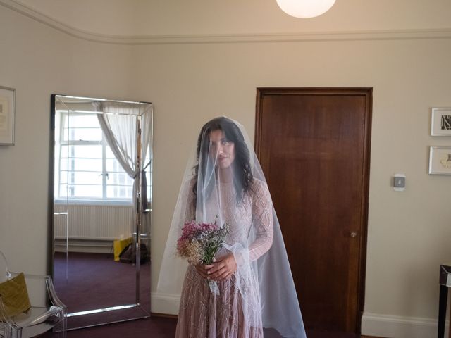 Emel and Oliver's Wedding in London - East, East London 31