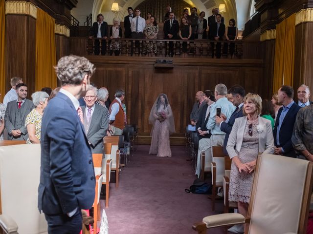 Emel and Oliver's Wedding in London - East, East London 36